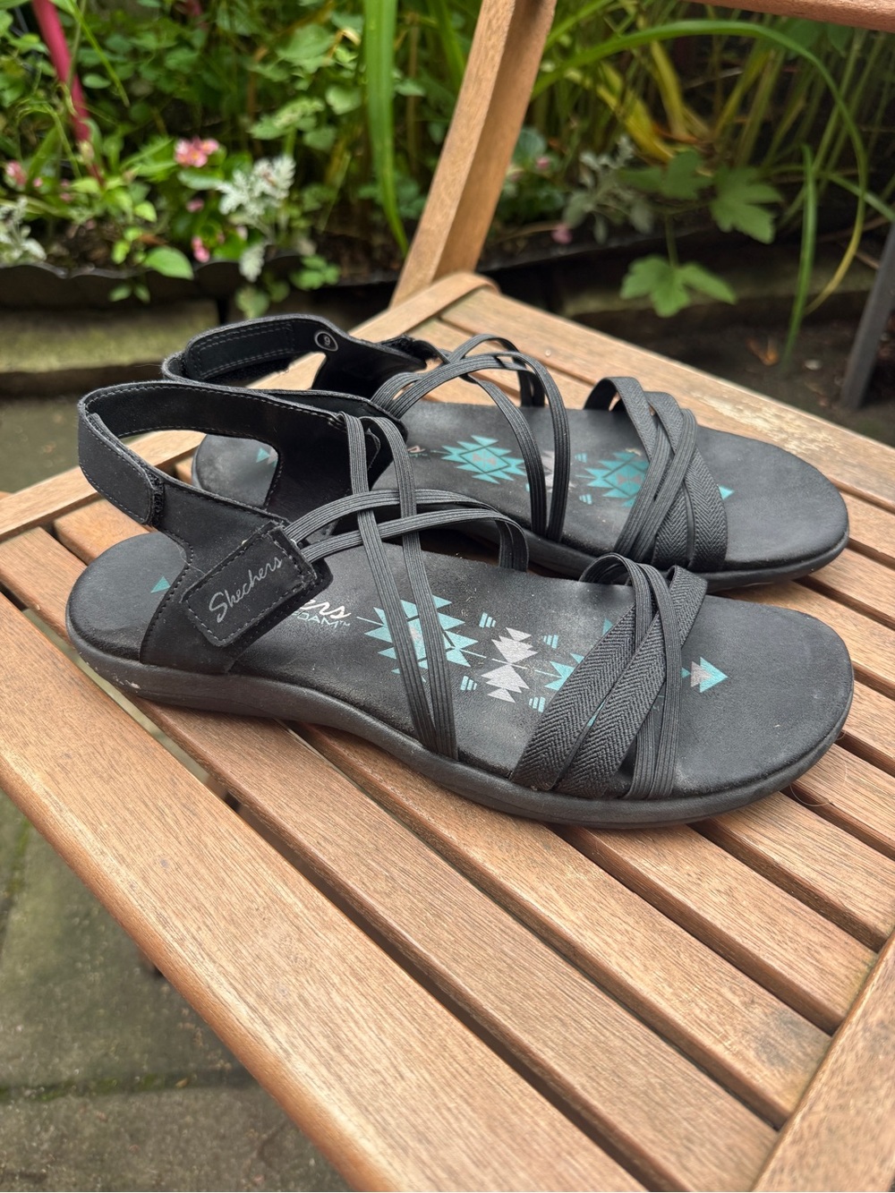 Skechers Reggae Slim Take Two Casual Sandals 9